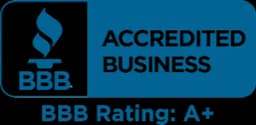 BBB Accredited Business A+ rating