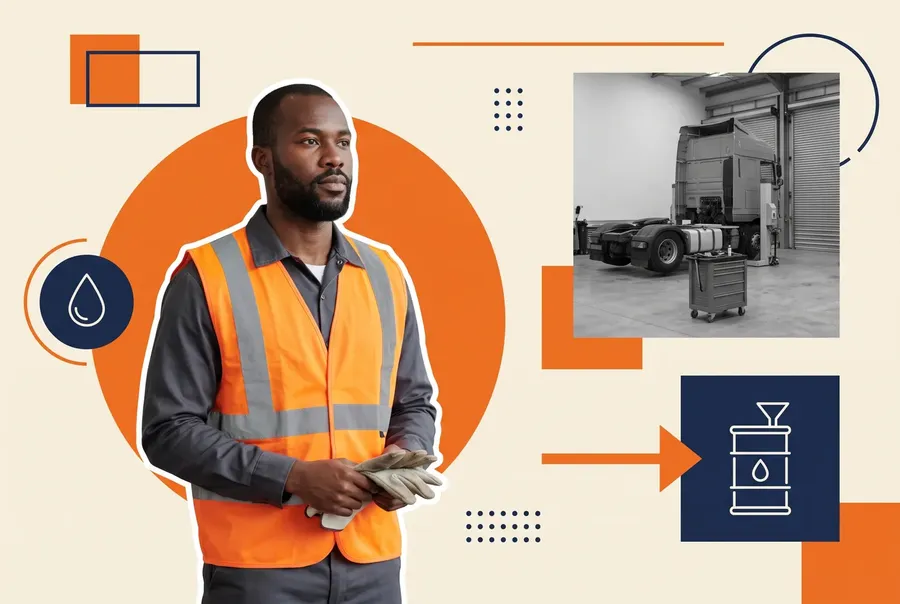 RCRA Waste at a Truck Maintenance Yard: Used Oil, Antifreeze and Solvent Parts Washers